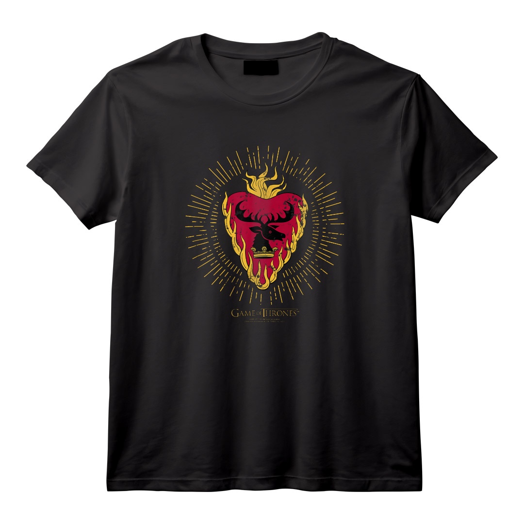 HapBird Stannis Baratheon Burst Sigil Officially Licensed T Shirt